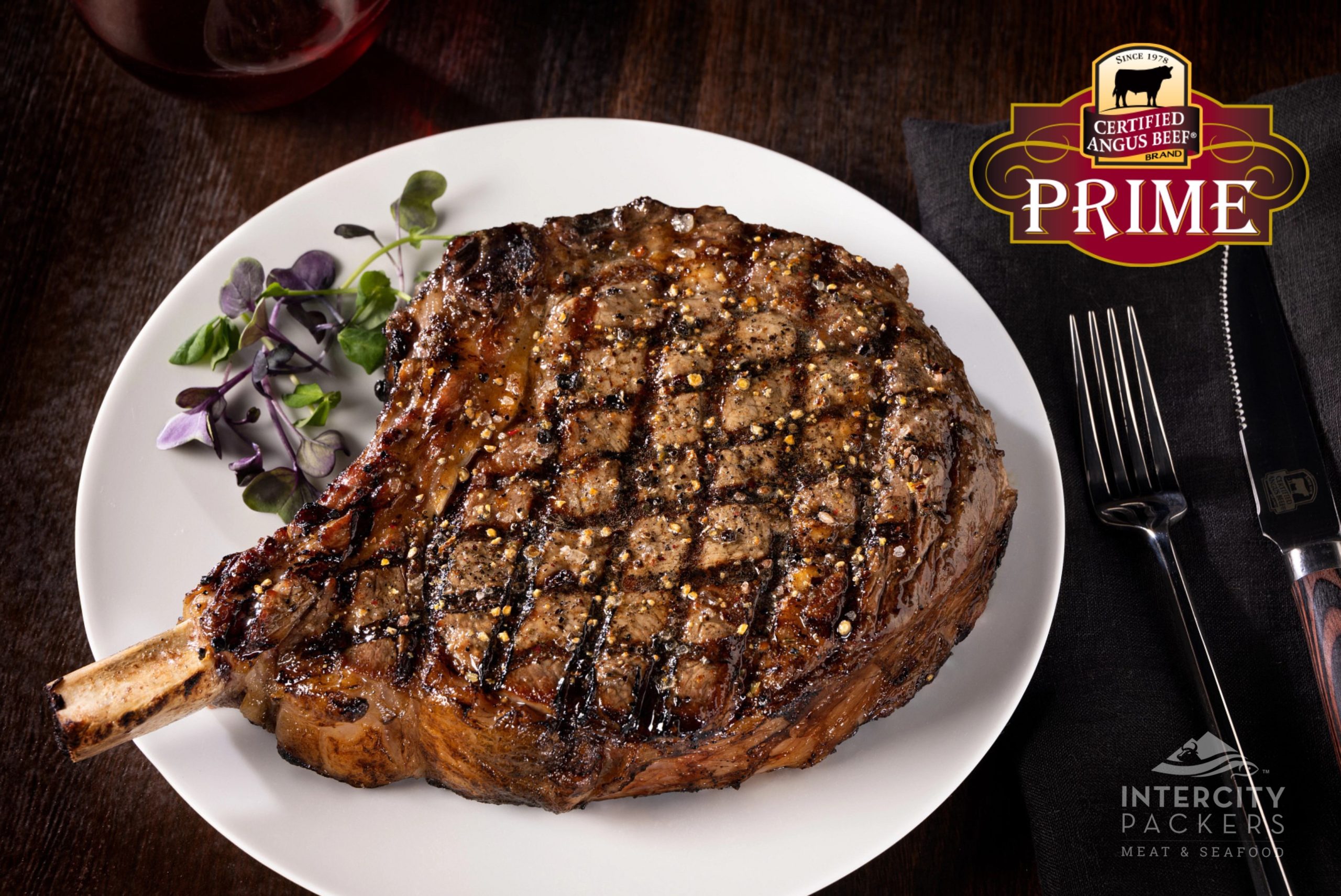 Raise The Steaks with Certified Angus Beef® Prime.