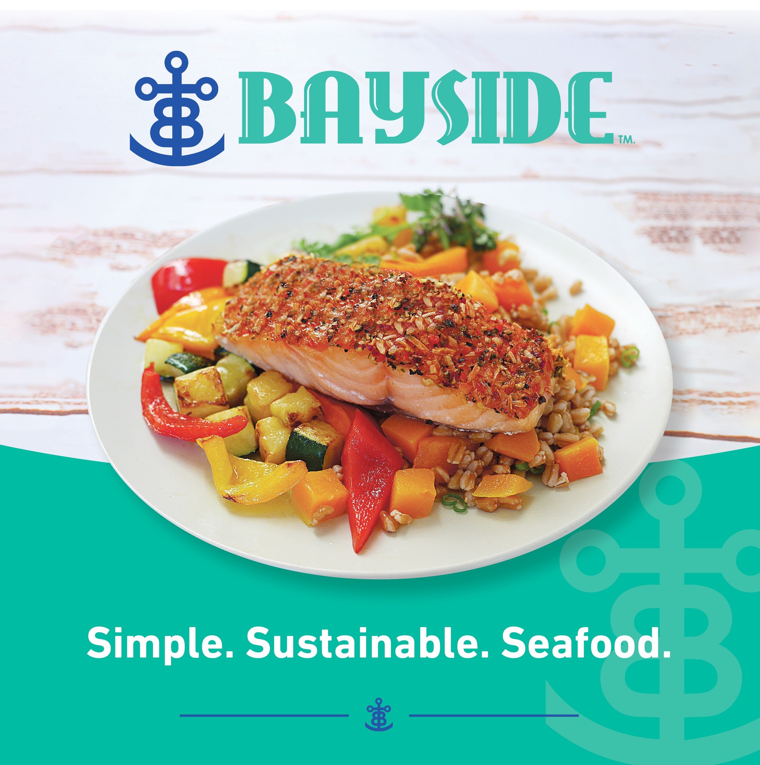 Stock your seafood display with the Bayside Seafood brand