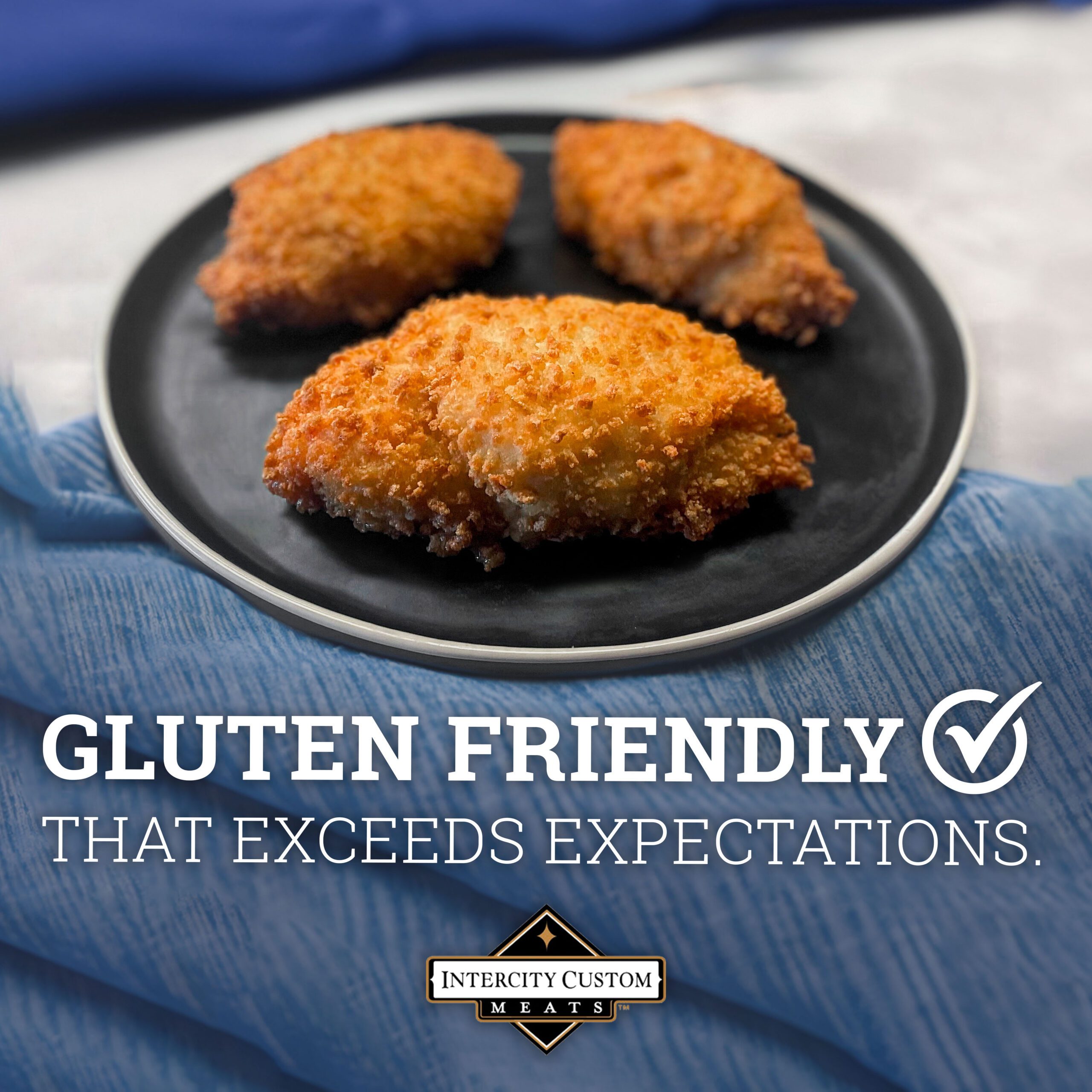 Exceed expectations with gluten-friendly stuffed chicken cordons